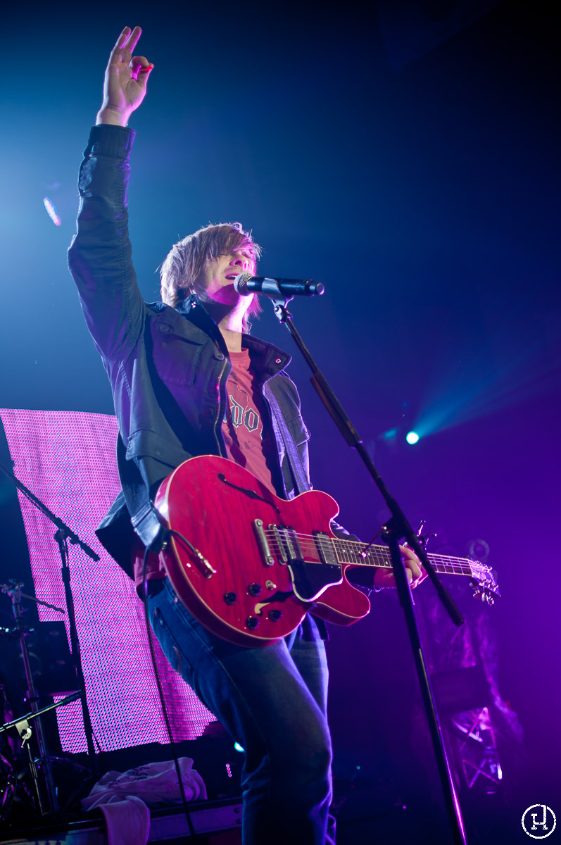 The Afters perform live on the Hungry For Love Tour on November 6, 2010