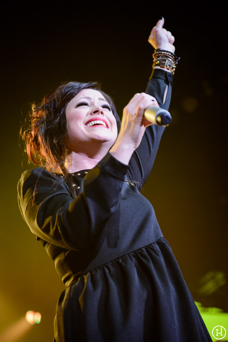 Kari Jobe performs at The Huntington Center in Toledo, OH on Feburary 28, 2013 (Jeff Harris)