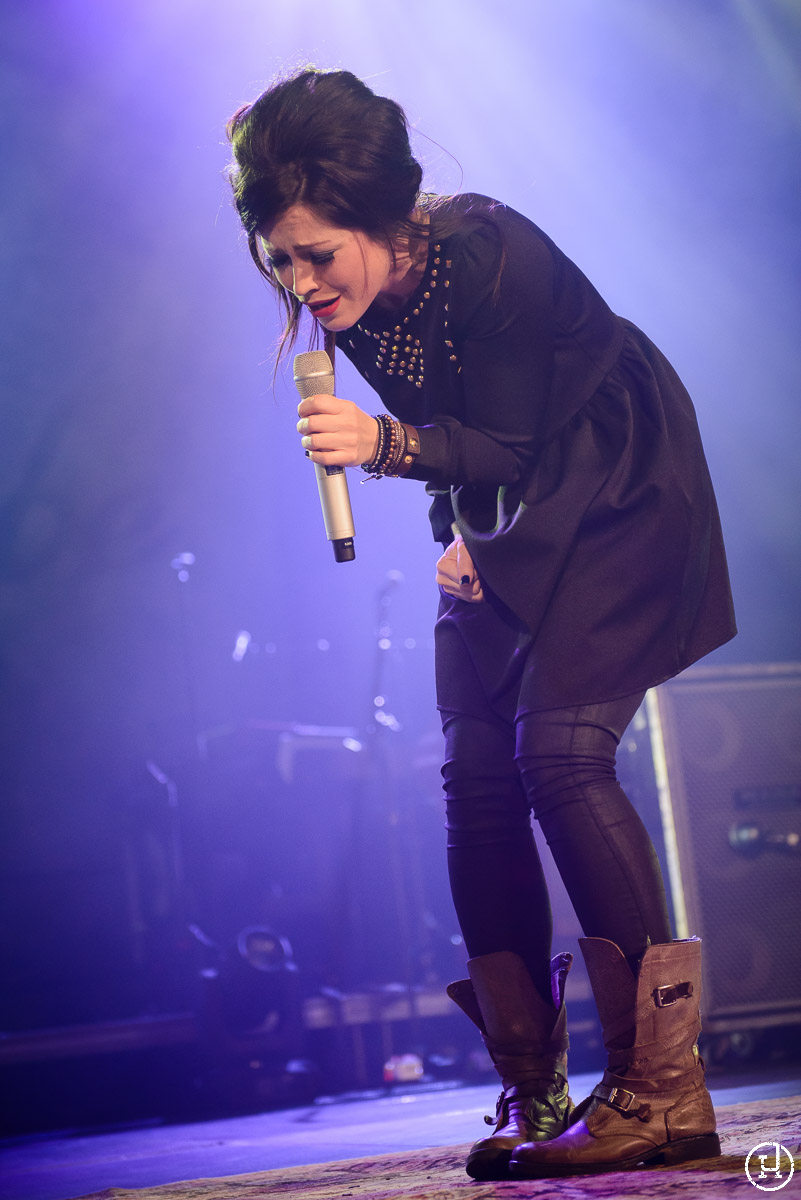 Kari Jobe performs at The Huntington Center in Toledo, OH on Feburary 28, 2013 (Jeff Harris)