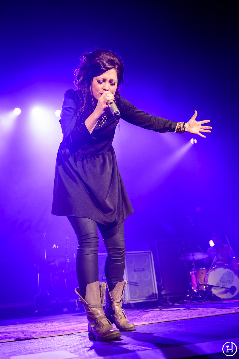 Kari Jobe performs at The Huntington Center in Toledo, OH on Feburary 28, 2013 (Jeff Harris)