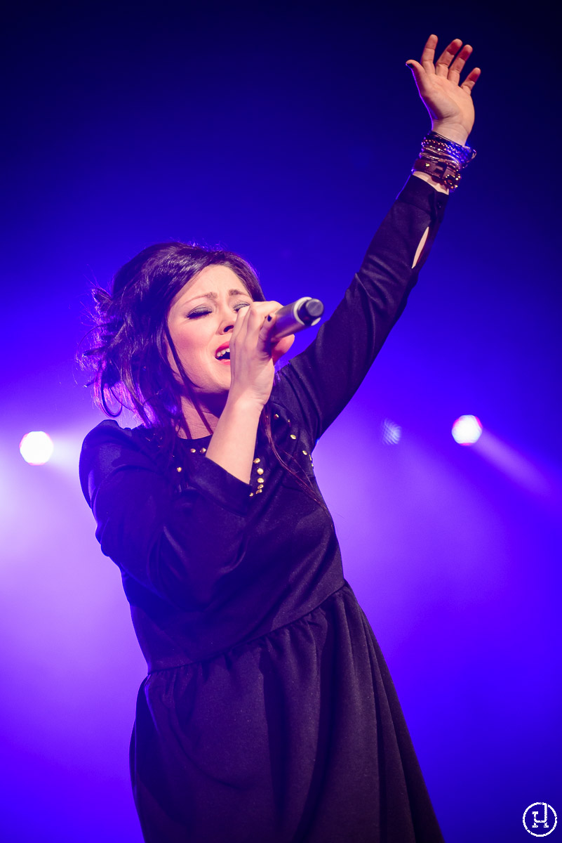 Kari Jobe performs at The Huntington Center in Toledo, OH on Feburary 28, 2013 (Jeff Harris)