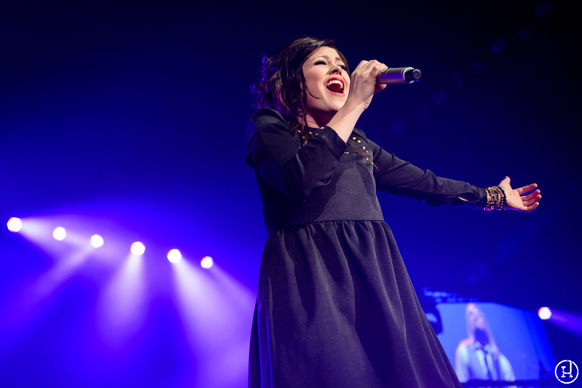 Kari Jobe performs at The Huntington Center in Toledo, OH on Feburary 28, 2013 (Jeff Harris)