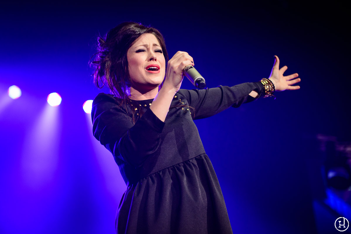 Kari Jobe performs at The Huntington Center in Toledo, OH on Feburary 28, 2013 (Jeff Harris)