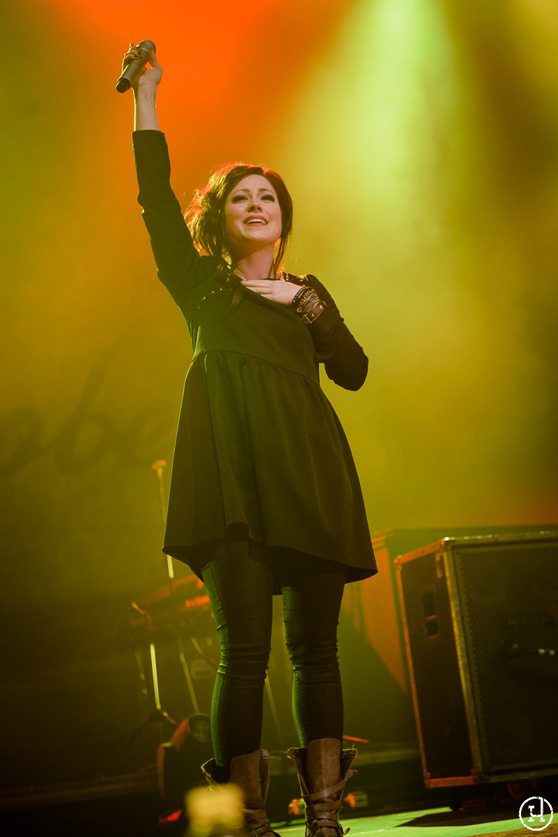 Kari Jobe performs at The Huntington Center in Toledo, OH on Feburary 28, 2013 (Jeff Harris)