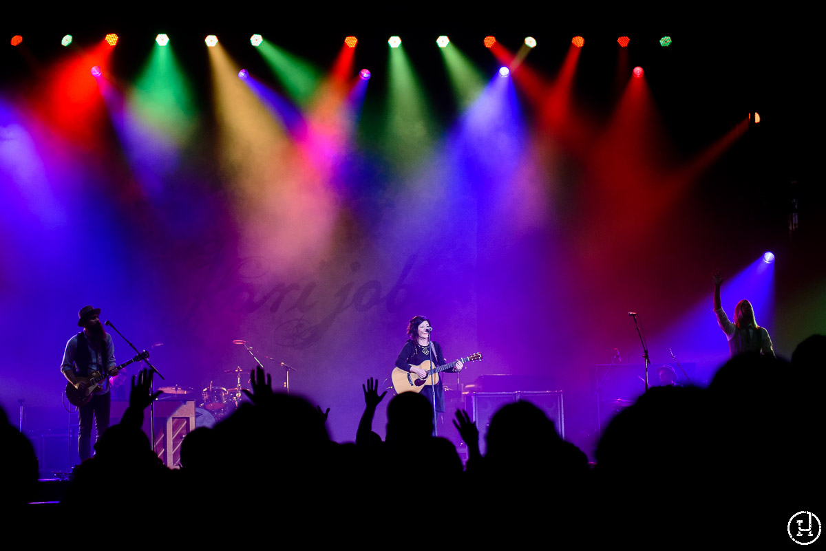 Kari Jobe performs at The Huntington Center in Toledo, OH on Feburary 28, 2013 (Jeff Harris)