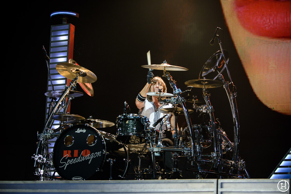 REO Speedwagon perform at The Huntington Center in Toledo, OH on April 21, 2013 (Jeff Harris)