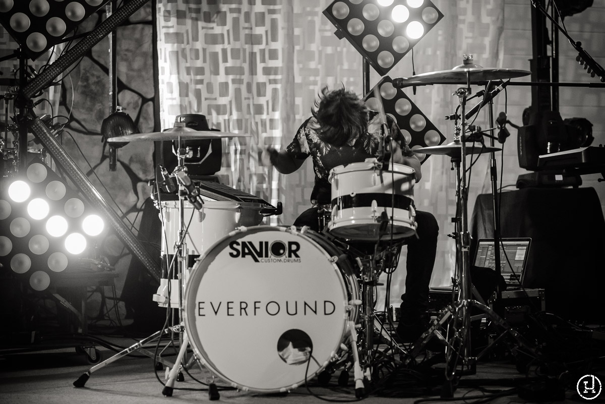 Everfound performs at the Proclaim Event Center in Holland, OH on May 1, 2015 (Jeff Harris)