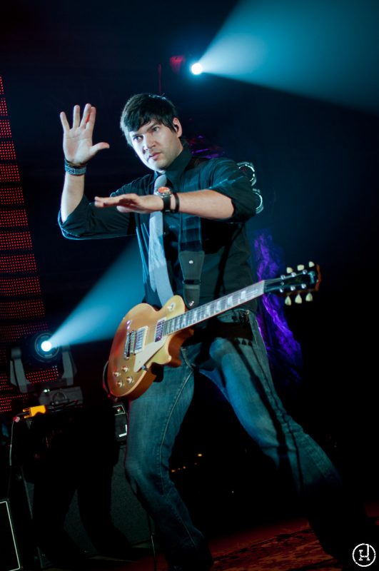 The Afters perform live on the Hungry For Love Tour on November 6, 2010
