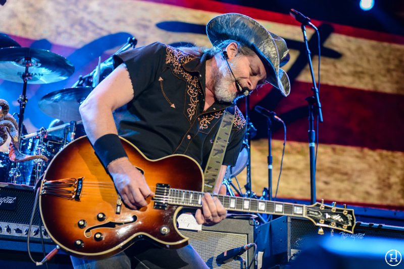 Ted Nugent performs at The Huntington Center in Toledo, OH on April 21, 2013 (Jeff Harris)