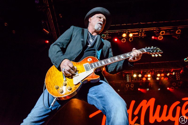 Ted Nugent performs at The Huntington Center in Toledo, OH on April 21, 2013 (Jeff Harris)